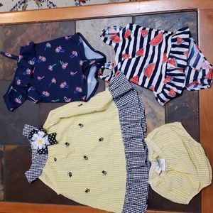 18 month dress and swim lot